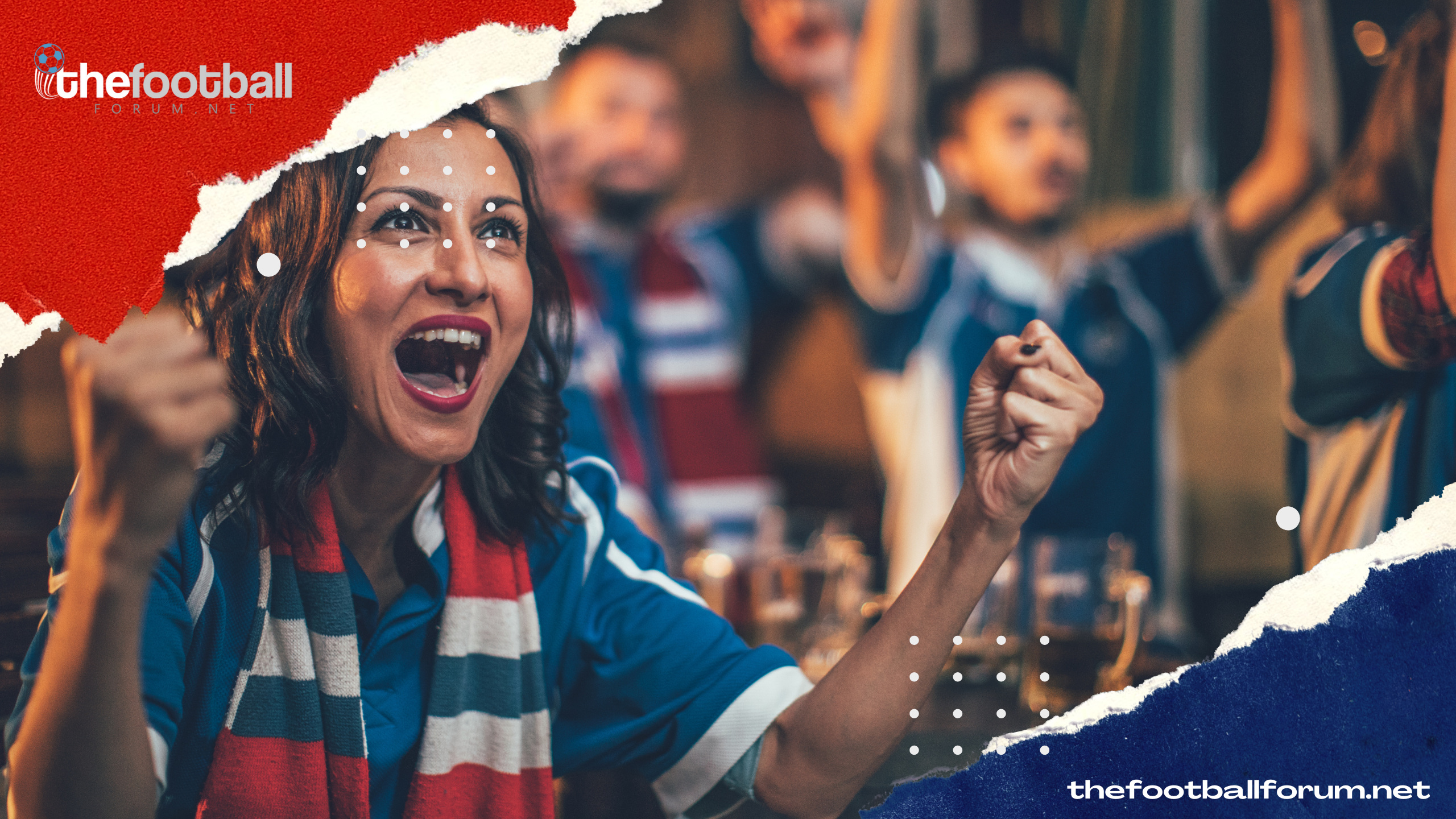 sports fans cheering for a win