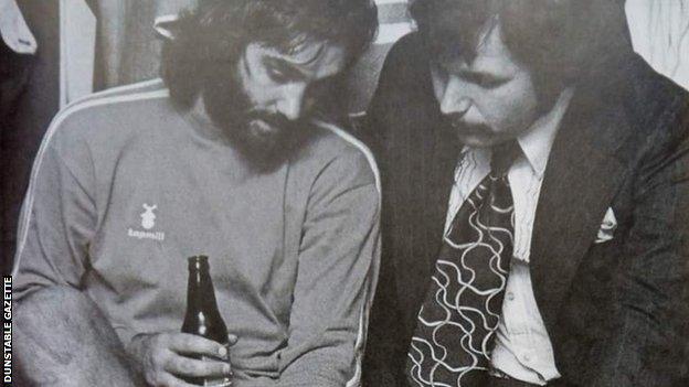 George Best and Barry Fry