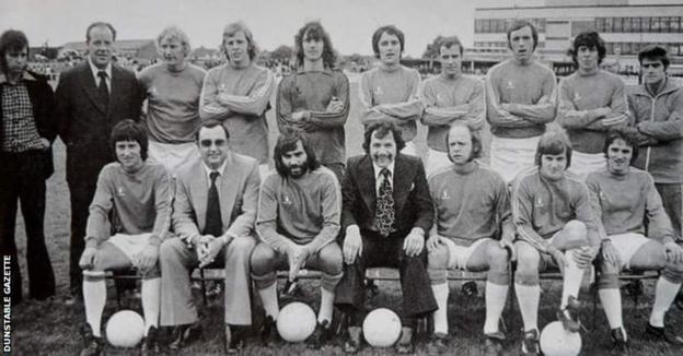 George Best in the Dunstable Team photo
